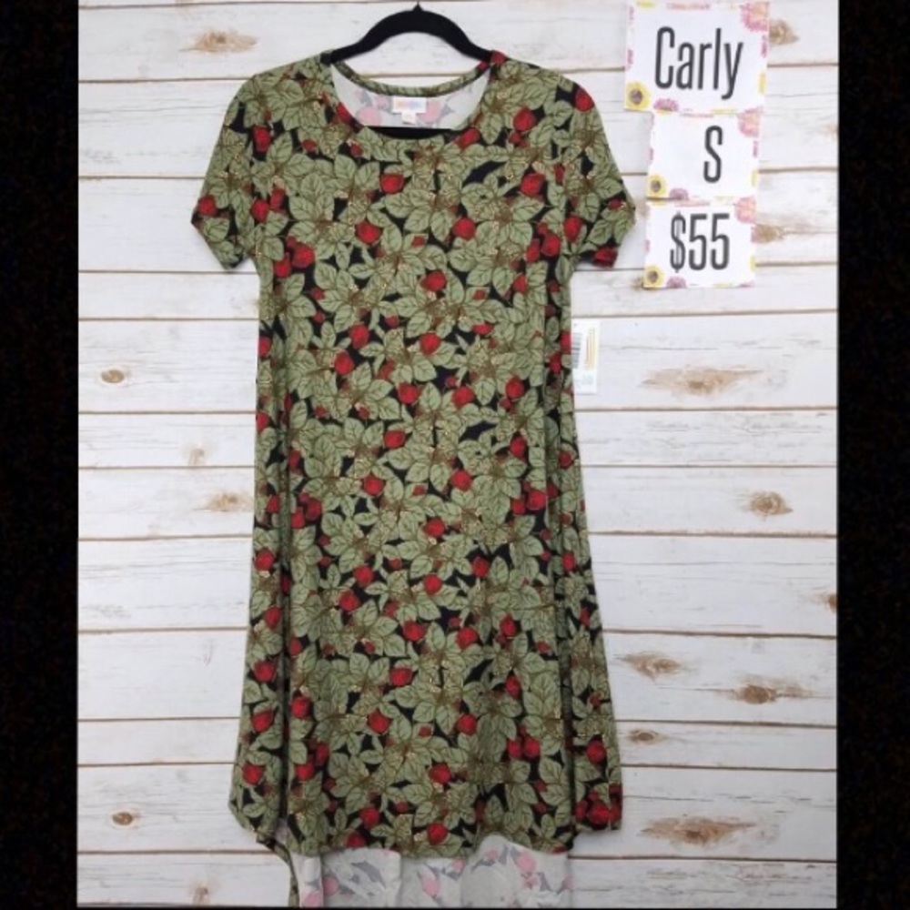 Lularoe Strawberry Carly